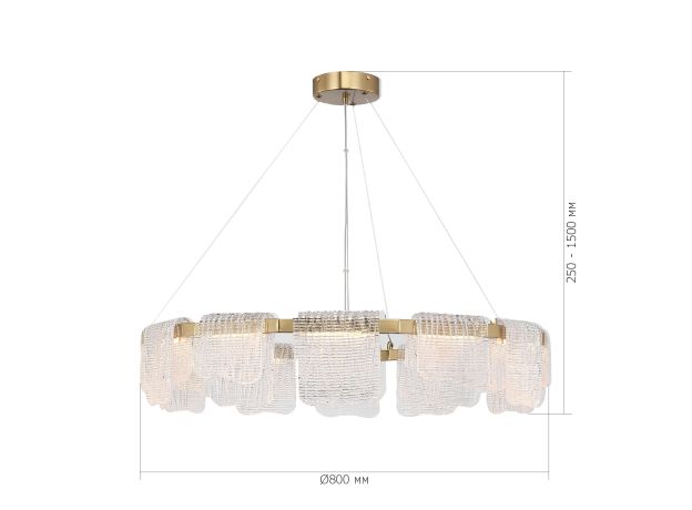 Подвесные светильники ST Luce SL6021.203.66 VOILE