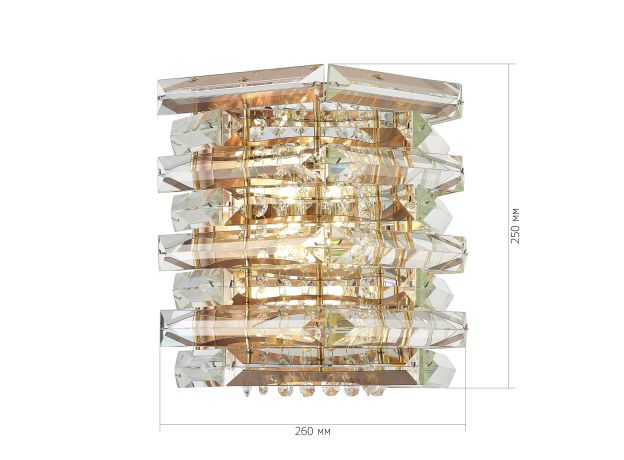 Настенные светильники ST Luce SL6137.201.02 STROZZI