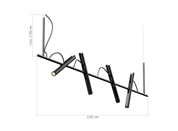 Подвесные светильники ST Luce SL6210.403.04 LILT