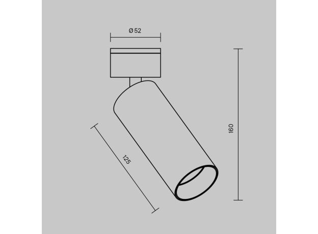 Точечные светильники Maytoni C055CL-L12W2.7K-W-BS FOCUS LED