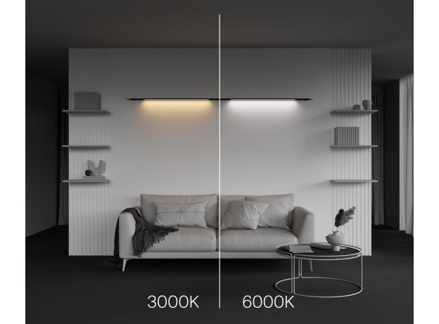 Трековое освещение Maytoni C100CL-L1000-24W3-6K-B BASIS