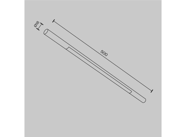 Трековое освещение Maytoni C100CL-L500-12W3-6K-BS BASIS