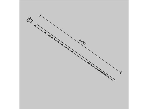Трековое освещение Maytoni C101CL-L1000-24W3-6K-B Points