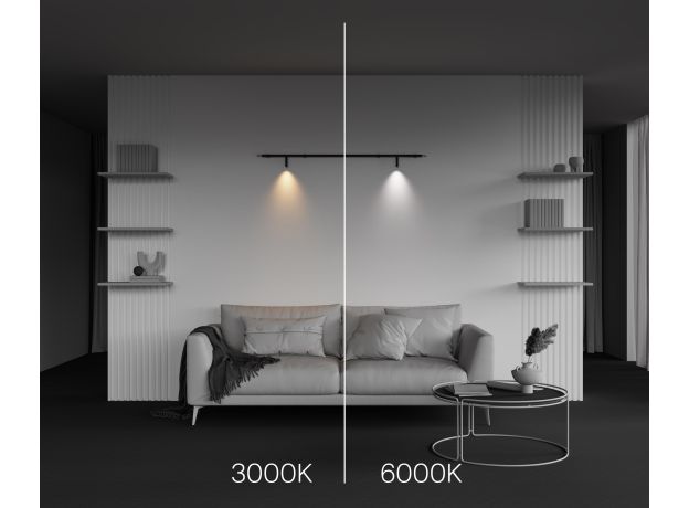 Трековое освещение Maytoni C102CL-3W3-6K-B FOCUS LED