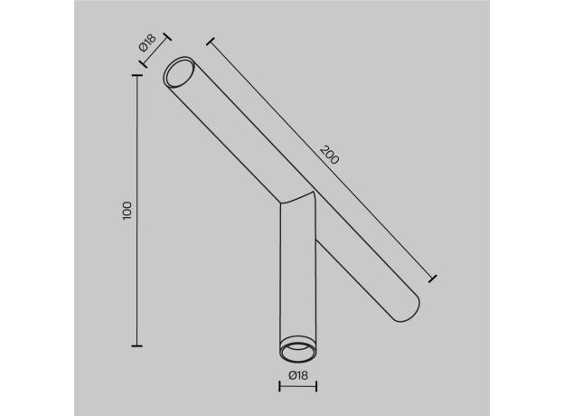 Трековое освещение Maytoni C102CL-3W3-6K-B FOCUS LED