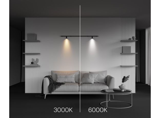 Трековое освещение Maytoni C103CL-5W3-6K-B FOCUS LED