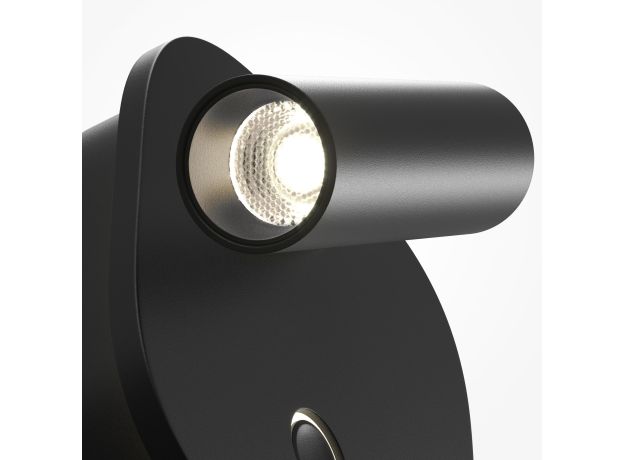 Настенные светильники Maytoni C175WL-9W-2.7-4K-B Ego