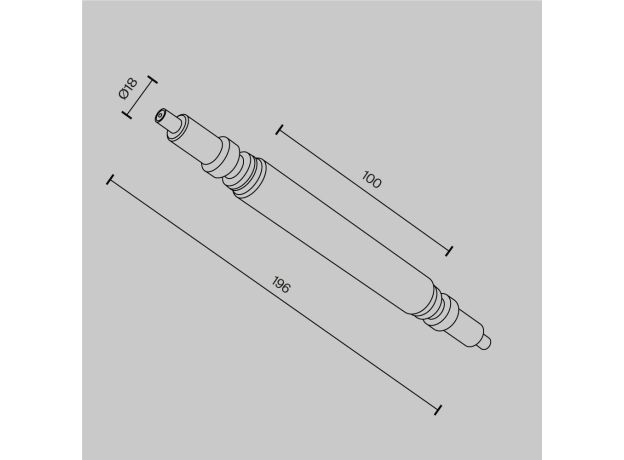Трековое освещение Maytoni CA004RC-BS Accessories for system Axity