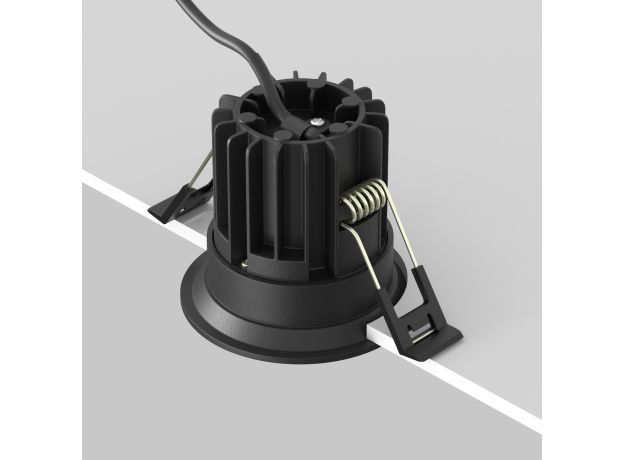 Точечные светильники Maytoni DL058-7W2.7K-B Round