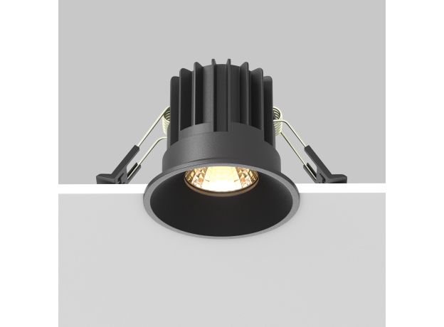 Точечные светильники Maytoni DL058-7W2.7K-B Round