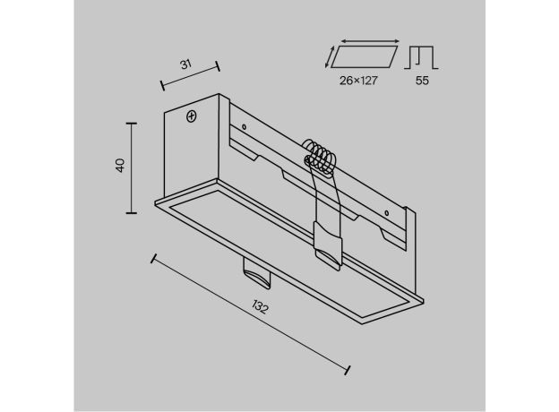 Точечные светильники Maytoni DL066-12W3-6K-W BASIS