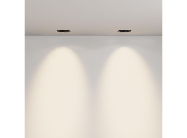 Точечные светильники Maytoni DL105-12W3K-B Lens