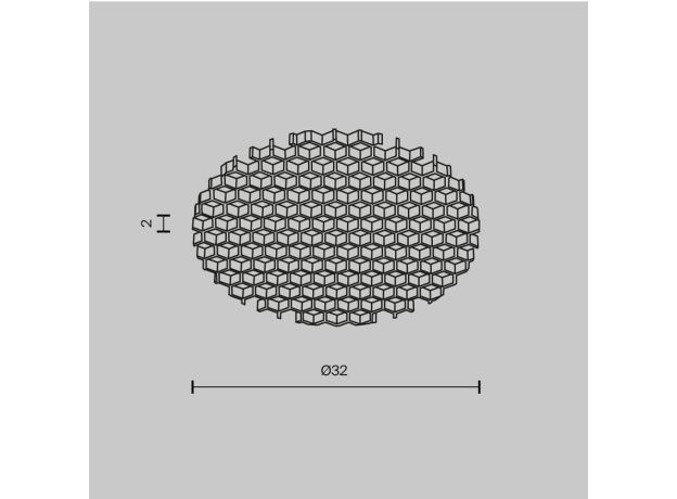 Комплектующие Maytoni HoneyComb001-D32 Dip