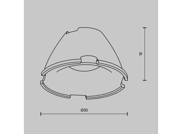 Комплектующие Maytoni LensD35-24 Accessories
