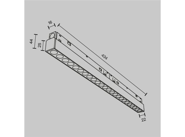 Трековое освещение Maytoni TR031-4-24WTW-M-DSZ-B Points