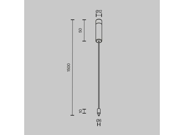 Трековое освещение Maytoni CA009PM-B Accessories for system Axity