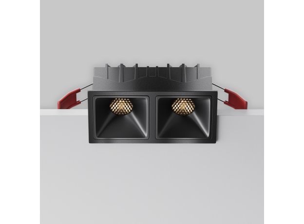 Точечные светильники Maytoni DL043-02-10W3K-SQ-B-1 Alfa LED