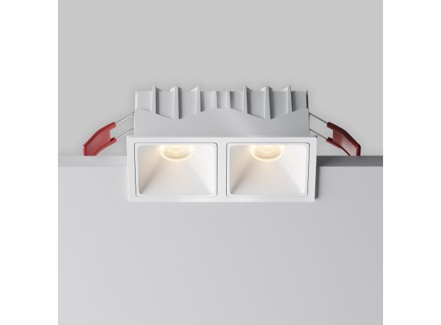 Точечные светильники Maytoni DL043-02-10W3K-SQ-W-1 Alfa LED