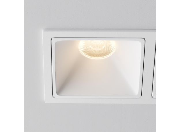 Точечные светильники Maytoni DL043-02-10W3K-SQ-W-1 Alfa LED