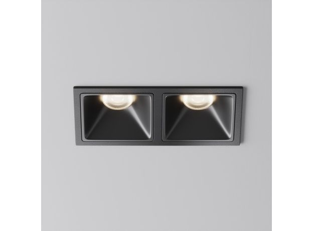 Точечные светильники Maytoni DL043-02-10W4K-SQ-B-1 Alfa LED
