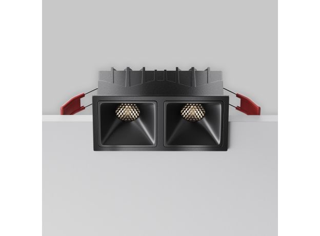 Точечные светильники Maytoni DL043-02-10W4K-SQ-B-1 Alfa LED