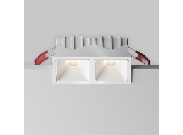 Точечные светильники Maytoni DL043-02-10W4K-SQ-W-1 Alfa LED