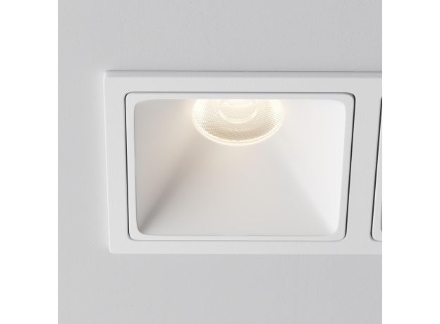 Точечные светильники Maytoni DL043-02-10W4K-SQ-W-1 Alfa LED