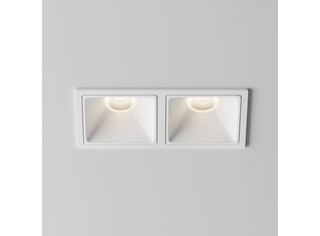 Точечные светильники Maytoni DL043-02-10W4K-SQ-W-1 Alfa LED