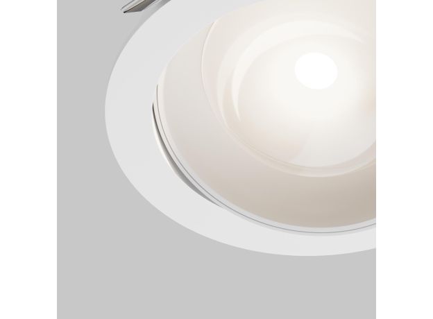 Точечные светильники Maytoni DL105-12W3K-W Lens