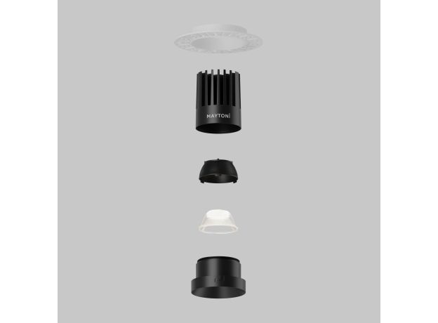 Точечные светильники Maytoni DL121-15W-4K-TRS-B Dip