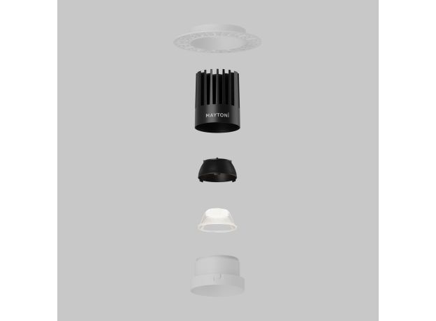 Точечные светильники Maytoni DL121-15W-4K-TRS-W Dip