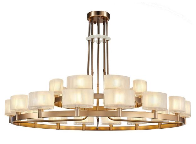 Люстры Newport 4338+16/C  new gold 4330