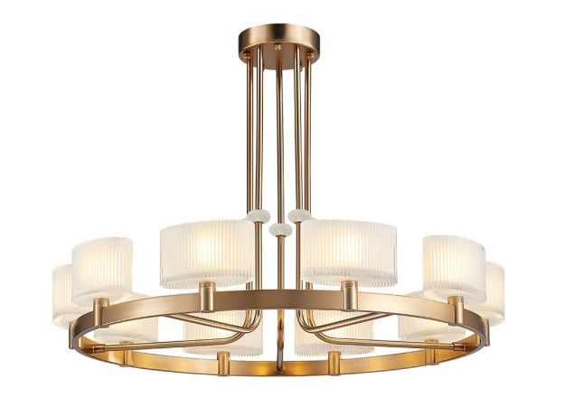 Люстры Newport 4338+2/C new gold 4330