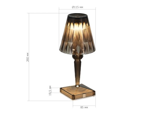 Настольные лампы ST Luce SL1010.734.01 SPARKLE