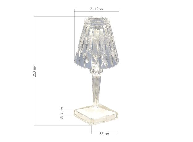 Настольные лампы ST Luce SL1010.744.01 SPARKLE