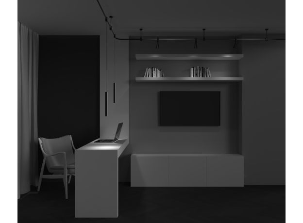 Трековое освещение Maytoni TR155-1-5W4K-B FOCUS LED