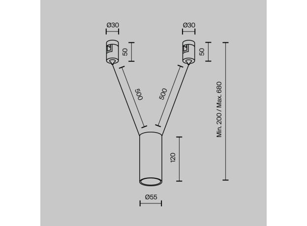 Трековое освещение Maytoni TR157-1-12W3K-B FOCUS LED