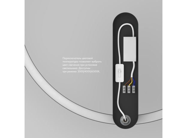 Настенные светильники Denkirs DK5035-BK ROUND