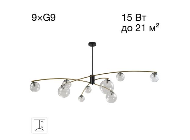 Люстры Citilux CL218193 FISHER