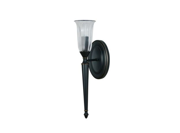 Настенные светильники Newport 3712/A black+gold 3710