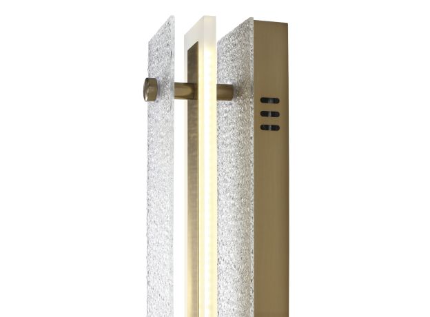 SL6245.211.01 Светильник настенный ST-Luce золотистый/Прозрачный LED 1*20W 4000K FAGY