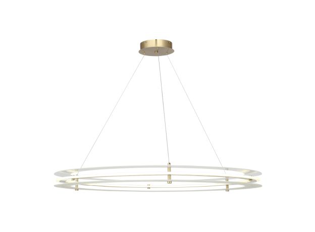 SL6245.213.01 Светильник подвесной ST-Luce золотистый/Прозрачный LED 1*70W 4000K FAGY