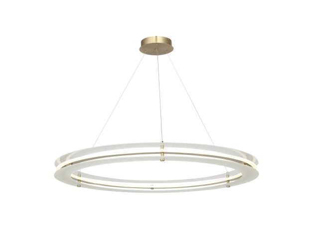 SL6245.213.01 Светильник подвесной ST-Luce золотистый/Прозрачный LED 1*70W 4000K FAGY