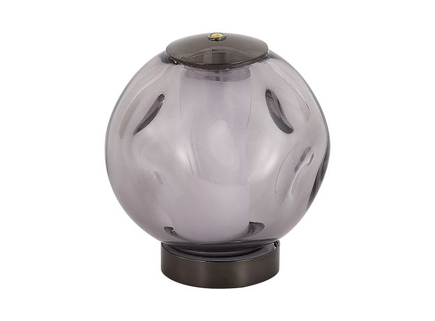 SL6520.404.01 Прикроватная лампа ST-Luce черный жемчуг/прозрачно-дымчатый LED 1*5W 4000K HELMI