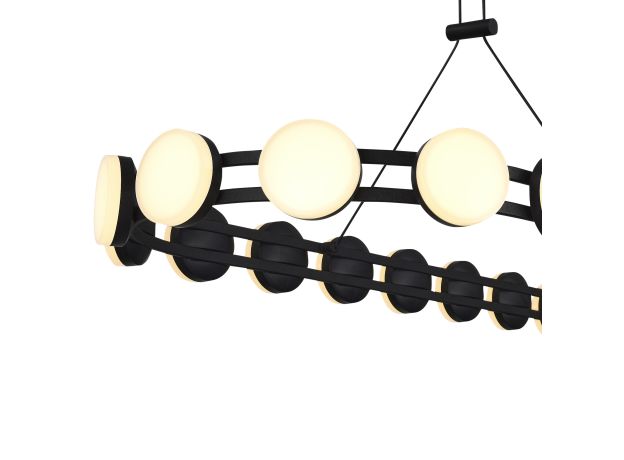 SL6610.403.26 Светильник подвесной ST-Luce черный/белый LED 1*50W 4000K MONRO