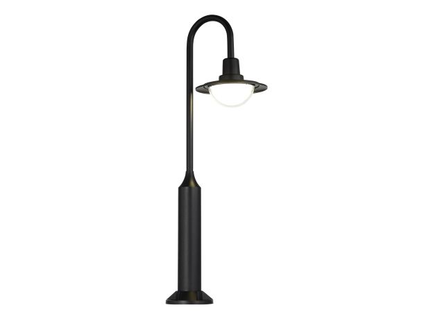 SL9512.405.01 Светильник уличный напольный ST-Luce черный/Прозрачный LED 1*10W 4000K