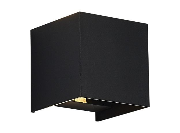 SL9513.401.01 Светильник уличный настенный ST-Luce черный/черный LED 1*10W 2700K