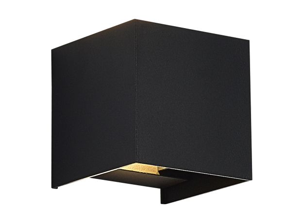 SL9513.401.01 Светильник уличный настенный ST-Luce черный/черный LED 1*10W 2700K