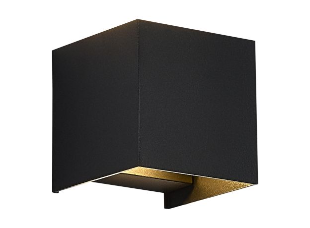 SL9513.401.01 Светильник уличный настенный ST-Luce черный/черный LED 1*10W 2700K