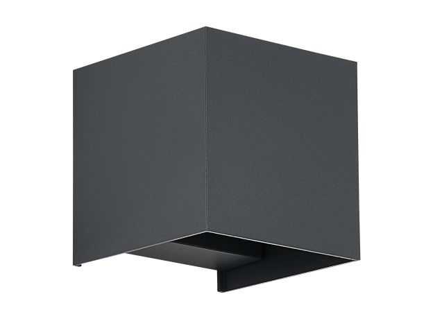 SL9513.701.01 Светильник уличный настенный ST-Luce серый/серый LED 1*10W 2700K